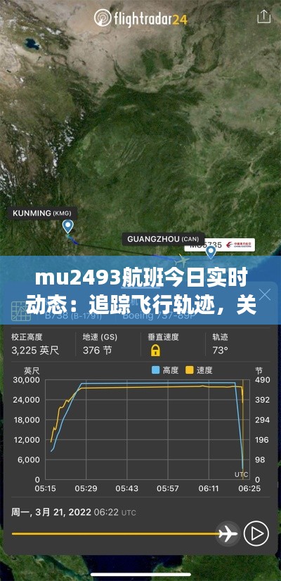 mu2493航班今日实时动态：追踪飞行轨迹，关注航班信息