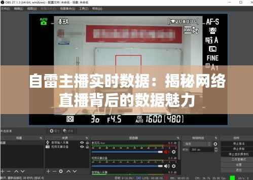 自雷主播实时数据:揭秘网络直播背后的数据魅力