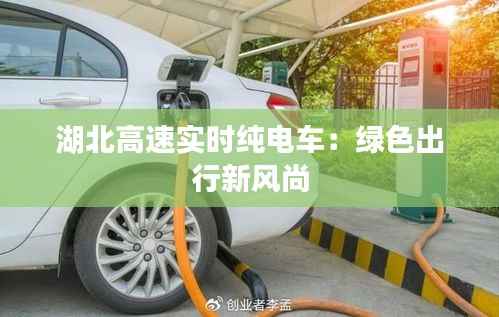 湖北高速实时纯电车:绿色出行新风尚
