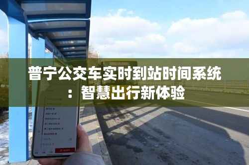 普宁公交车实时到站时间系统：智慧出行新体验