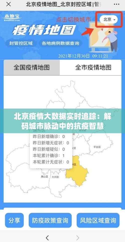 北京疫情大数据实时追踪:解码城市脉动中的抗疫智慧
