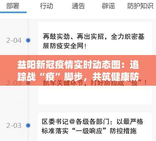 益阳新冠疫情实时动态图:追踪战“疫”脚步,共筑健康防线