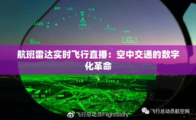 航班雷达实时飞行直播:空中交通的数字化革命