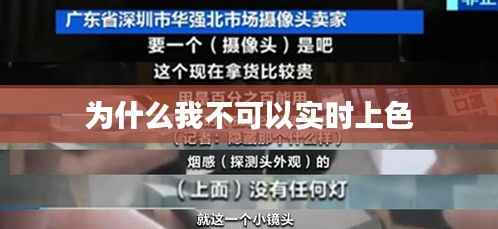 为什么我不可以实时上色