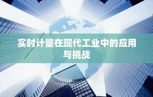 实时计量在现代工业中的应用与挑战