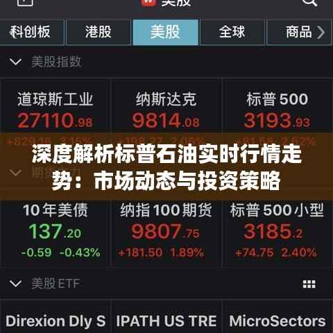 深度解析标普石油实时行情走势:市场动态与投资策略