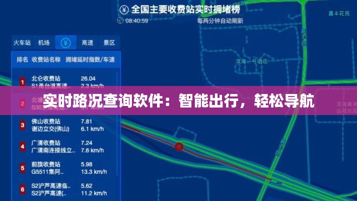 实时路况查询软件:智能出行,轻松导航
