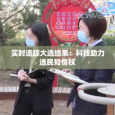 实时追踪大选结果:科技助力选民知情权