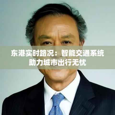 东港实时路况:智能交通系统助力城市出行无忧