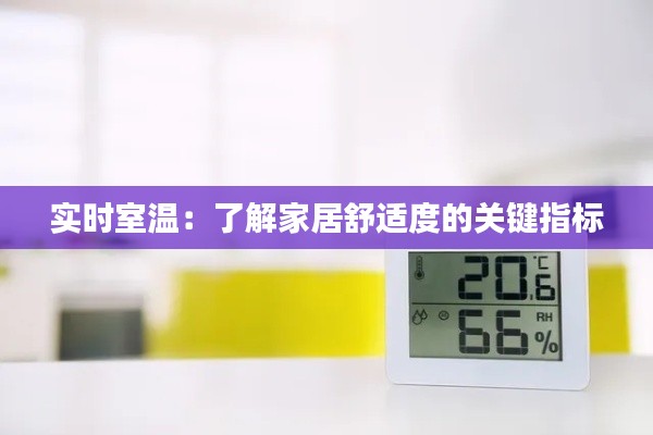 实时室温:了解家居舒适度的关键指标