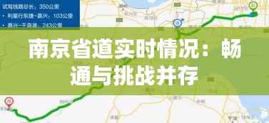 南京省道实时情况:畅通与挑战并存