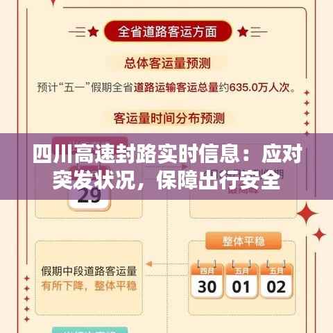 四川高速封路实时信息：应对突发状况，保障出行安全