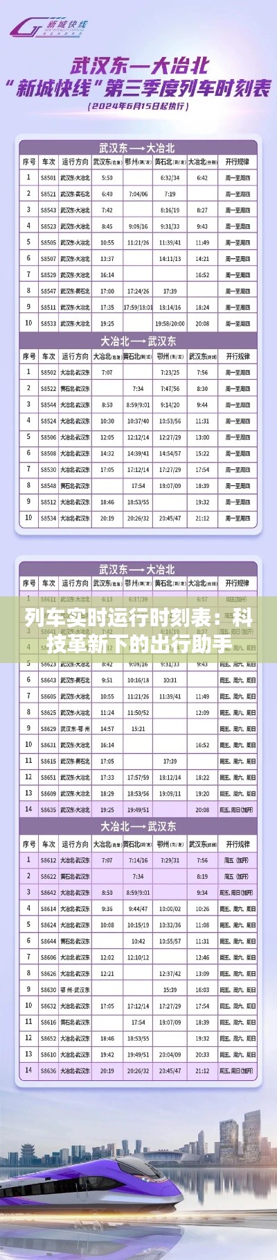 列车实时运行时刻表：科技革新下的出行助手