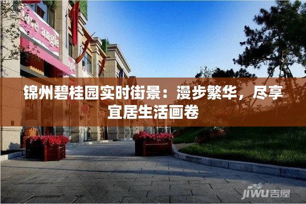 锦州碧桂园实时街景:漫步繁华,尽享宜居生活画卷