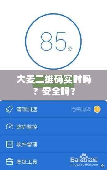 大麦二维码实时吗?安全吗?