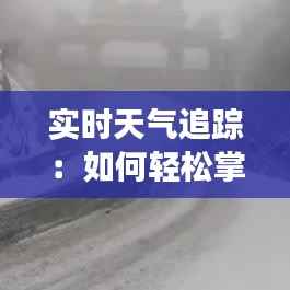 实时天气追踪：如何轻松掌握任何地方的即时气象信息