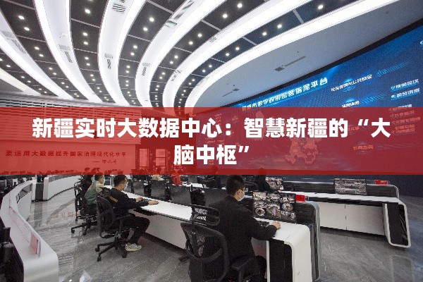 新疆实时大数据中心:智慧新疆的“大脑中枢”