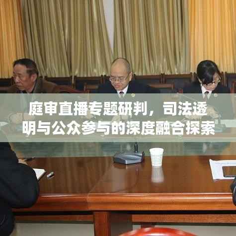 庭审直播专题研判,司法透明与公众参与的深度融合探索