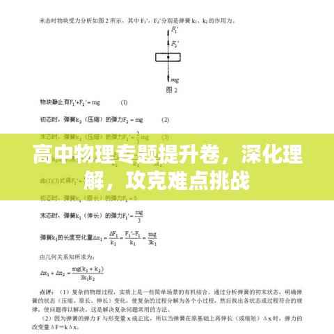 高中物理专题提升卷,深化理解,攻克难点挑战