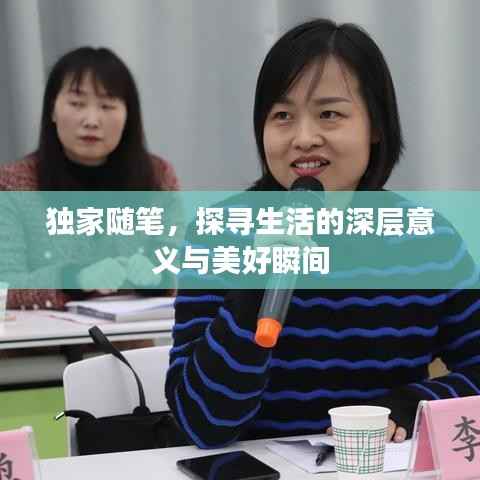 独家随笔,探寻生活的深层意义与美好瞬间