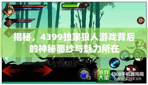 揭秘,4399独家狼人游戏背后的神秘面纱与魅力所在