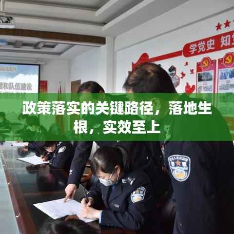 政策落实的关键路径,落地生根,实效至上