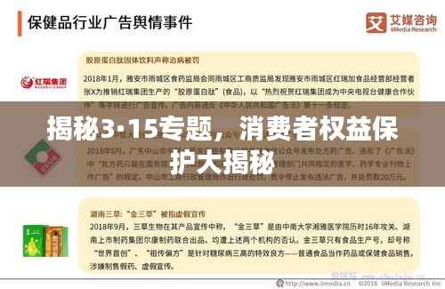 揭秘3·15专题,消费者权益保护大揭秘