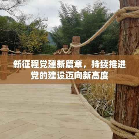 新征程党建新篇章，持续推进党的建设迈向新高度
