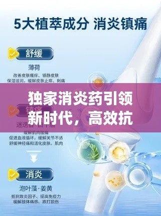 独家消炎药引领新时代,高效抗炎,守护健康