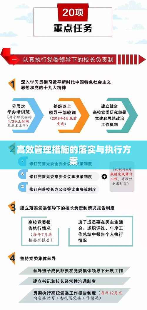 高效管理措施的落实与执行方案
