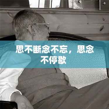 思不断念不忘，思念不停歇 