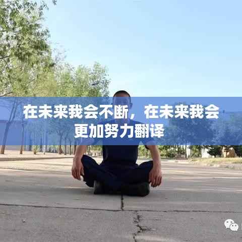 在未来我会不断，在未来我会更加努力翻译 