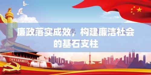 廉政落实成效，构建廉洁社会的基石支柱