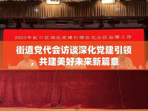 街道党代会访谈深化党建引领,共建美好未来新篇章