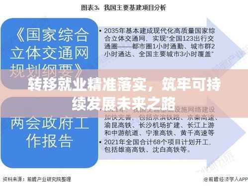 转移就业精准落实,筑牢可持续发展未来之路