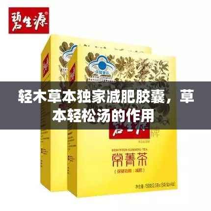 轻木草本独家减肥胶囊,草本轻松汤的作用