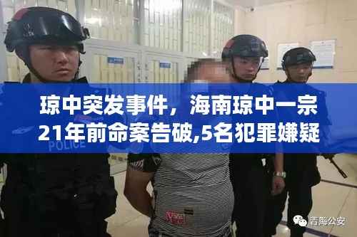 琼中突发事件，海南琼中一宗21年前命案告破,5名犯罪嫌疑人全部落网 