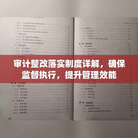 审计整改落实制度详解,确保监督执行,提升管理效能