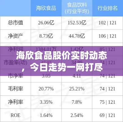 海欣食品股价实时动态,今日走势一网打尽