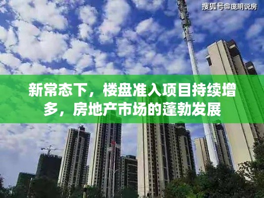 新常态下，楼盘准入项目持续增多，房地产市场的蓬勃发展