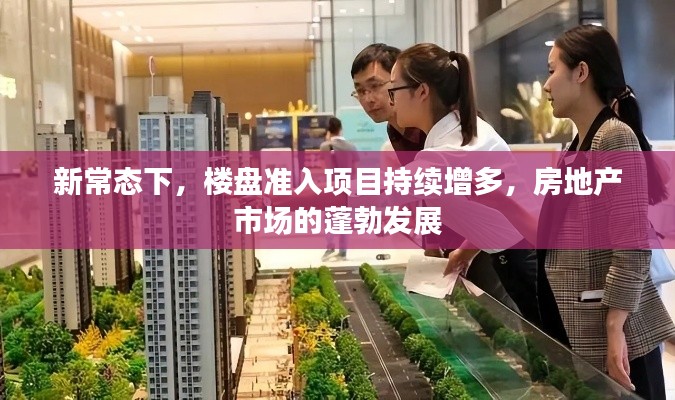 新常态下,楼盘准入项目持续增多,房地产市场的蓬勃发展