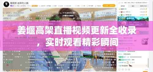 姜堰高架直播视频更新全收录，实时观看精彩瞬间