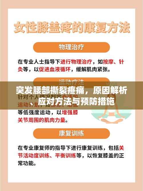 突发腰部撕裂疼痛,原因解析、应对方法与预防措施