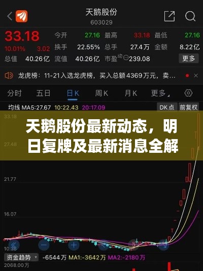 天鹅股份最新动态,明日复牌及最新消息全解析