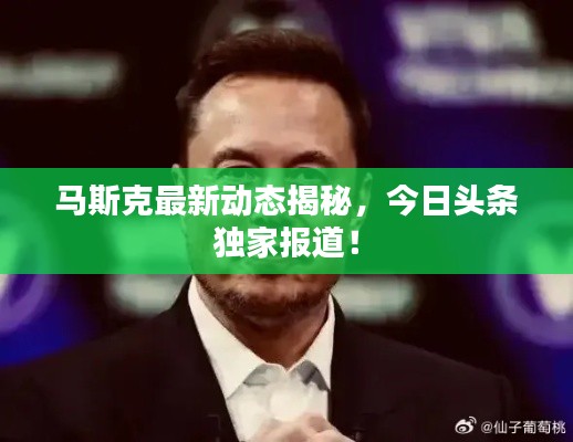 马斯克最新动态揭秘,今日头条独家报道!
