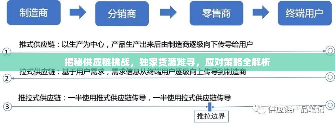 揭秘供应链挑战,独家货源难寻,应对策略全解析