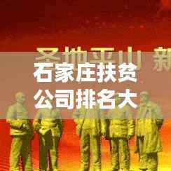 石家庄扶贫公司排名大揭秘，权威榜单，助力脱贫攻坚！