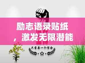 励志语录贴纸,激发无限潜能的励志力量源泉