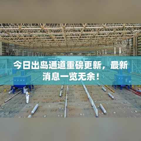 今日出岛通道重磅更新，最新消息一览无余！