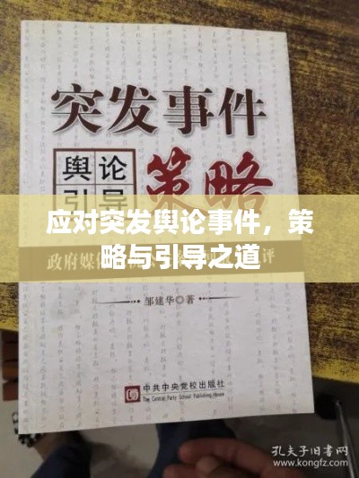 应对突发舆论事件,策略与引导之道